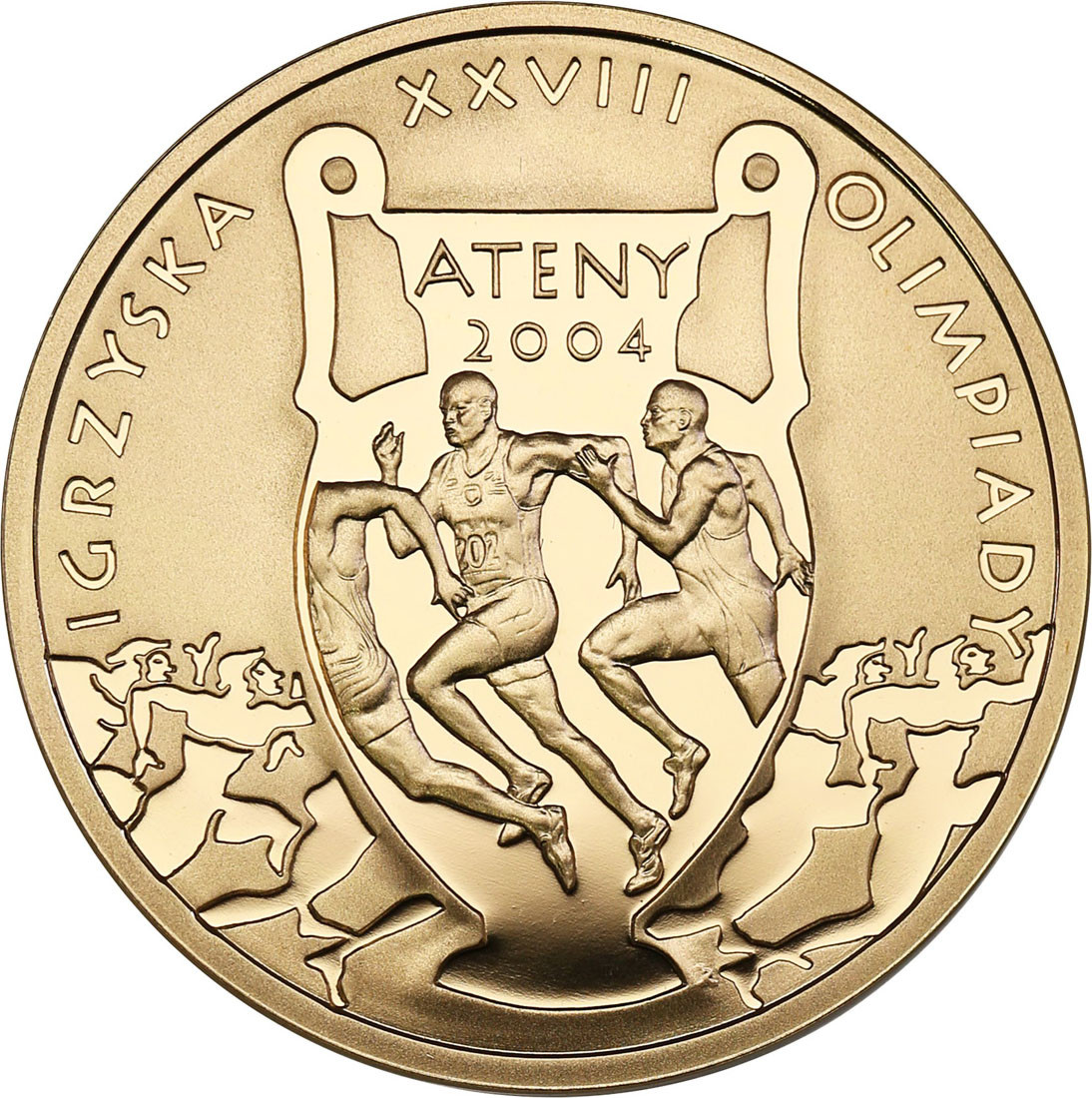 III RP. 200 złotych 2004 XXVIII Igrzyska Olimpijskie - Ateny